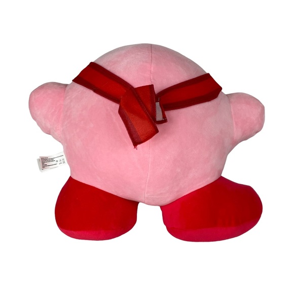 Nintendo Kirby Ninja Karate Mad Angry Face Limited Edition Large Sized Plush 12” - Picture 4 of 15